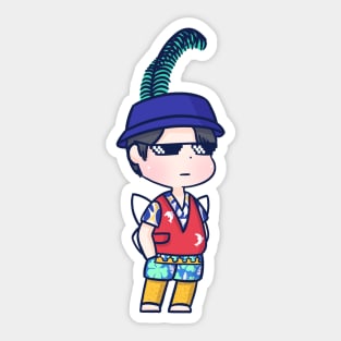 Jungkook Run BTS 105 Sticker